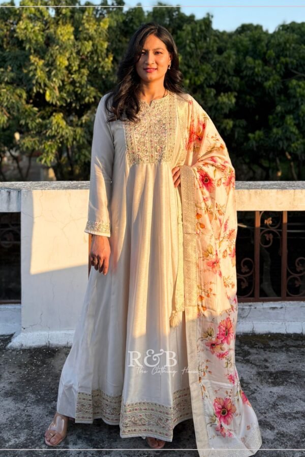 Dola Silk Anarkali Gown
